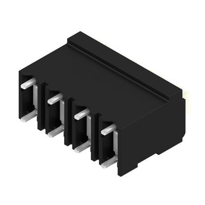1870230000 - 5.08mm 4-Pole PCB Terminal with 1.5mm Solder Pin, Black Finish  (Pack of 28)