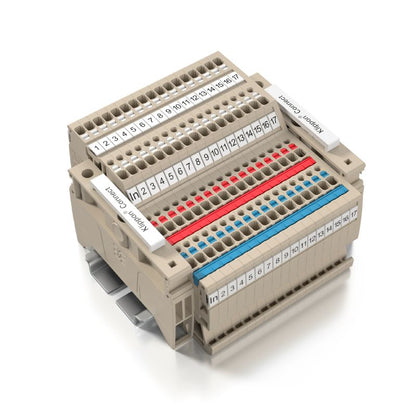1992260000 - Dark Beige PUSH IN Terminal for 1.5 mm² Wire, 250V, 13.5A  (Pack of 100)