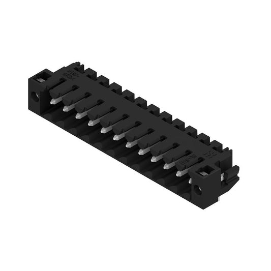 1944820000 - 3.50mm 12-Pole Black PCB Connector with Solder Flange  (Pack of 330)