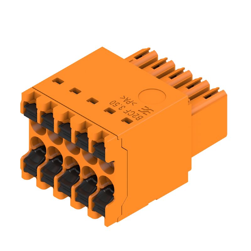 1277310000 - 3.50mm Female PCB Plug-In Connector with 180° Orientation  (Pack of 102)
