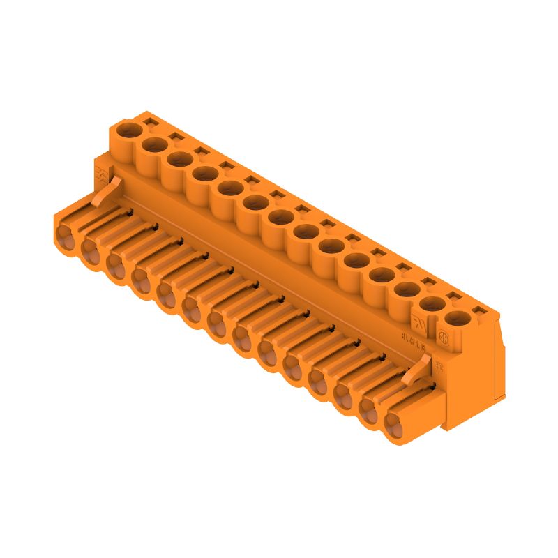 1943700000 - 14-Pole 5.08mm Female PCB Connector, 180-Degree Configuration  (Pack of 24)
