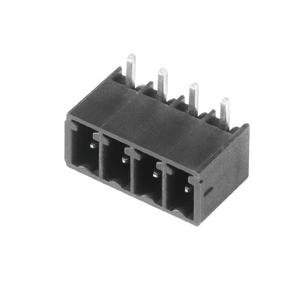 1037890000 - 3.81mm 4-Pole THT PCB Connector with 270° Elbow  (Pack of 50)