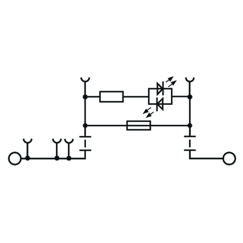 2898800000 - Black Push-In Fuse Terminal for TS 35 Rail, 6.3A Rating  (Pack of 50)