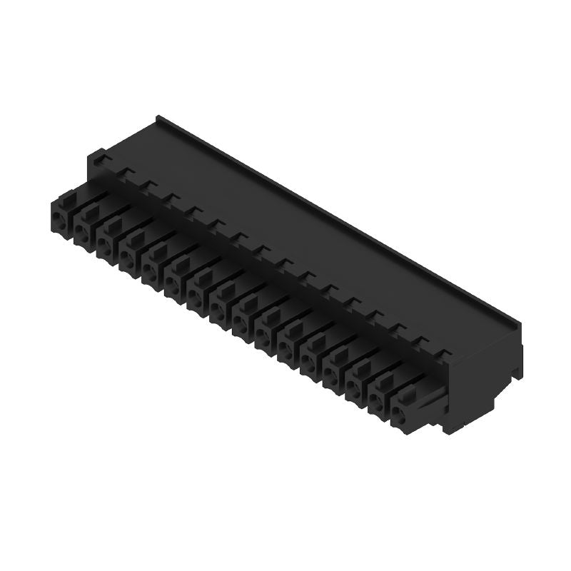 1799000000 - 16-Pole 3.81mm Angle PCB Connector with Clamping Yoke  (Pack of 50)
