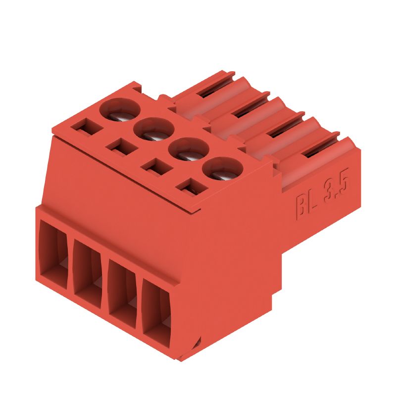 1561850000 - 3.50mm 4-Pole Female Plug Connector for 180° Connections  (Pack of 132)