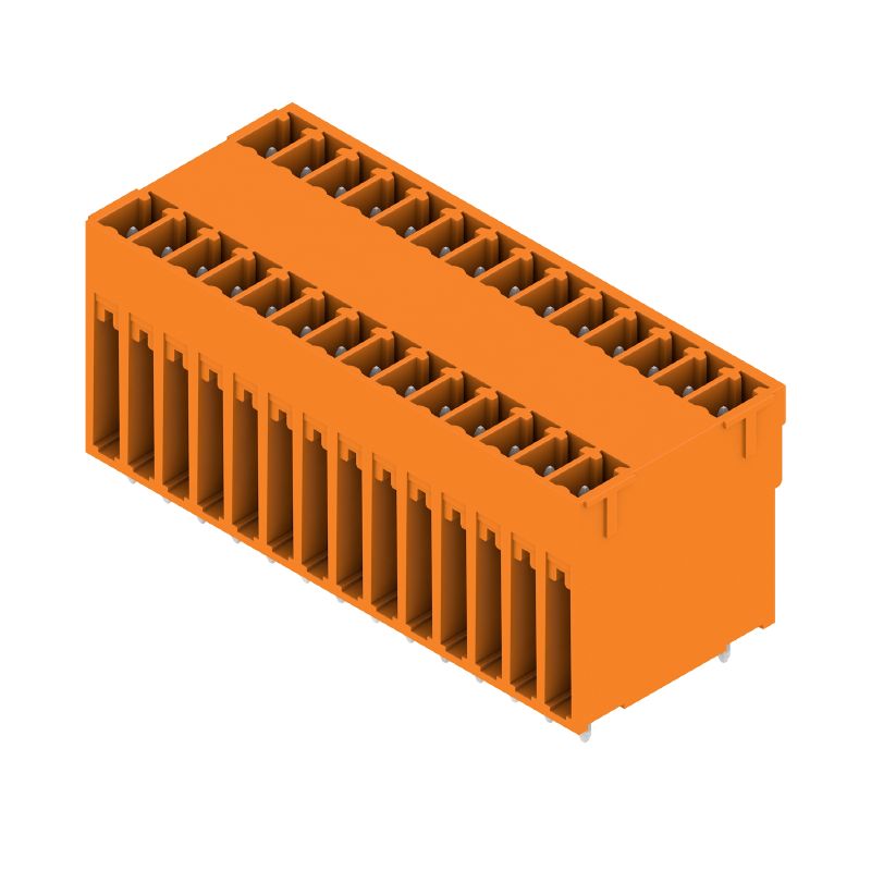 1030060000 - 3.81mm PCB Plug-in Connector | 28 Poles, Orange Closure  (Pack of 20)