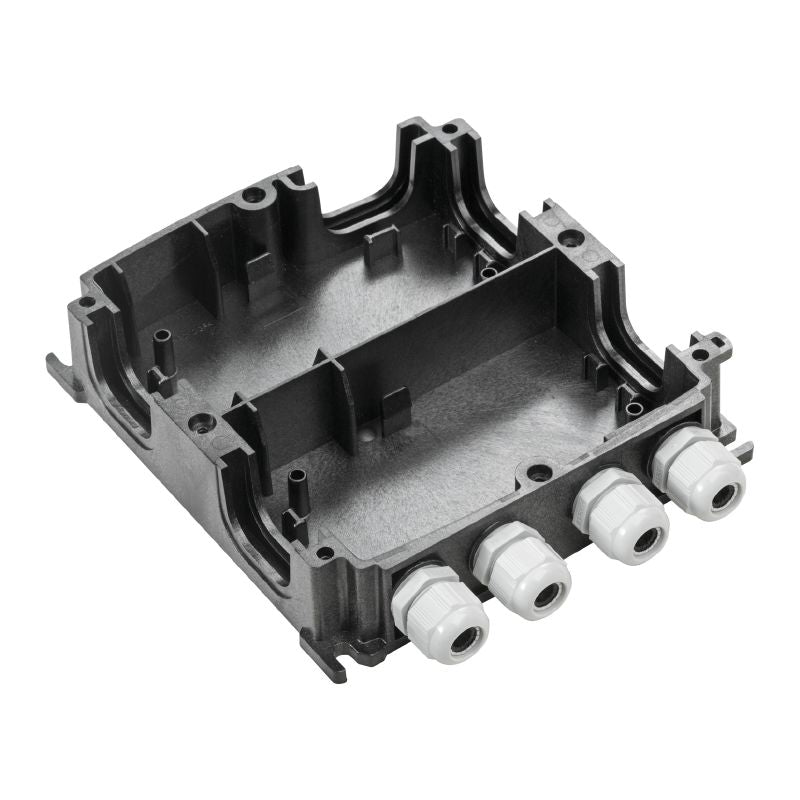 1121990000 - Black IP65 FieldPower Enclosure, 181mm x 223mm x 42mm  (Pack of 10)