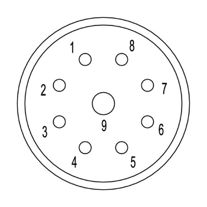 1170060000 - Durable 9-Pole Connector Insert for Various Applications
