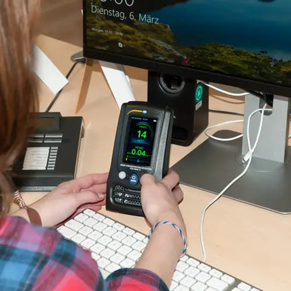 PCE-RCM 11 - Portable Particle Counter with Air Quality Display