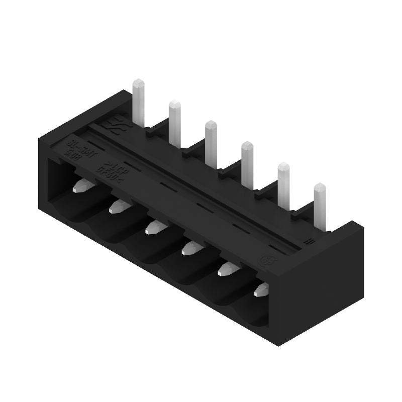 1877530000 - 5.08mm Male Header Connector, 6-Pole, THT/THR, 270° Angle  (Pack of 50)