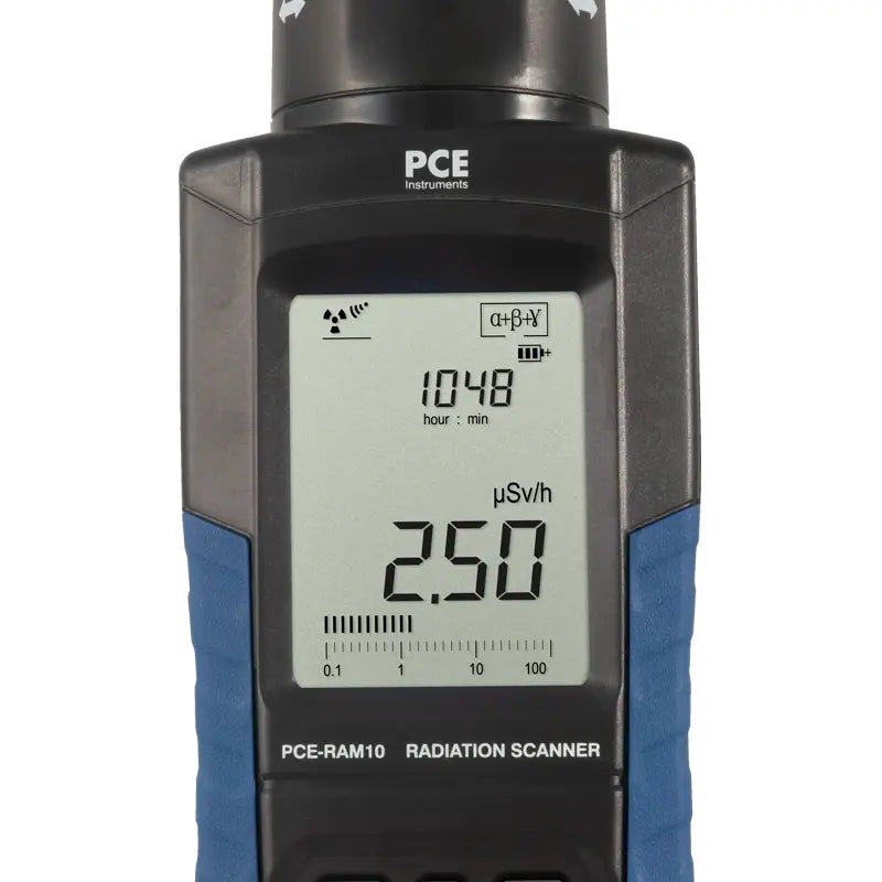 PCE-RAM 10 - Accurate Geiger Counter with LCD, Bluetooth & 2000 Data Storage