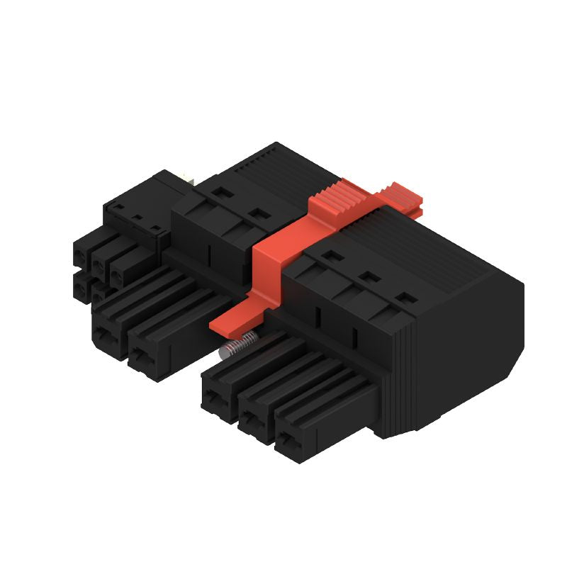 1080720000 - 5-Pole 7.62mm PCB Female Connector with 180° Angle  (Pack of 25)