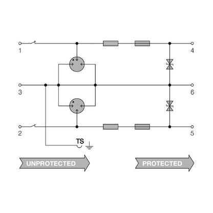 1354790000 - Compact Surge Protection Module for 24V Signal Circuits  (Pack of 10)