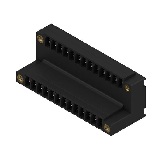 1034090000 - 26-Pole 3.81mm Male Flanged PCB Connector with 90° Elbow  (Pack of 20)