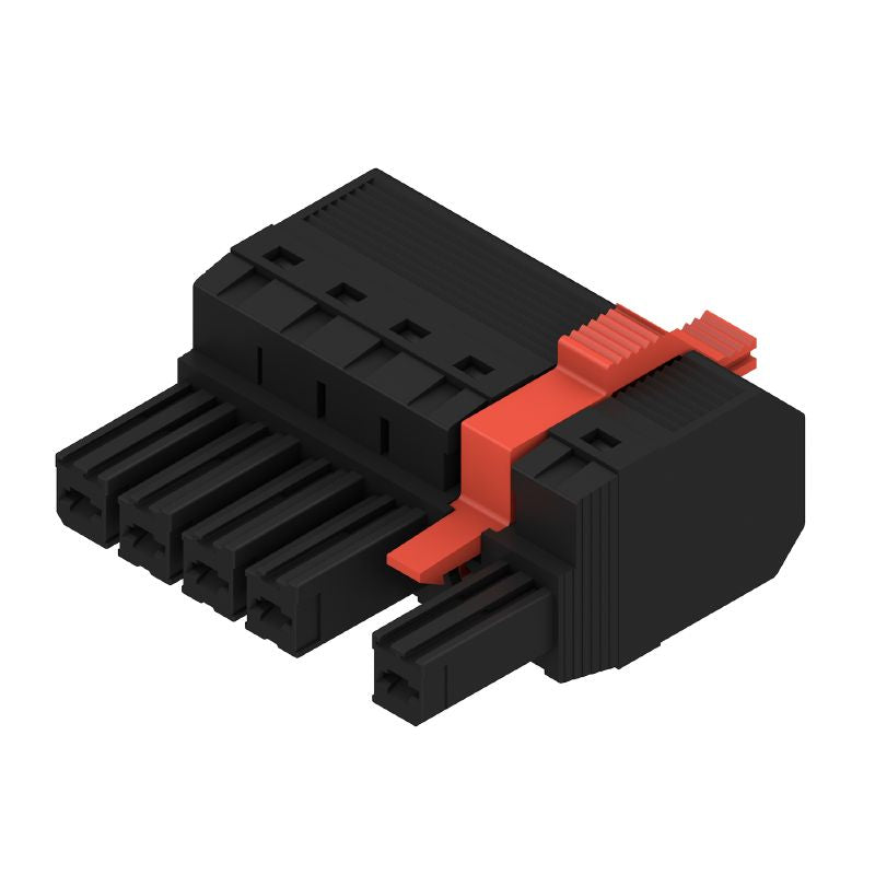 1430130000 - 7.62mm Female PCB Connector for 5 Poles, RoHS Compliant  (Pack of 30)