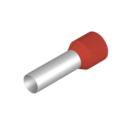 9019330000 - Red Wire-End Ferrule 28mm Stripping Length, 35mm² Cross-Section  (Pack of 50)