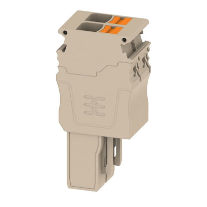 2882750000 - 800V Beige 2-Pole Plug, 51mm Deep, ROHS Compliant  (Pack of 25)