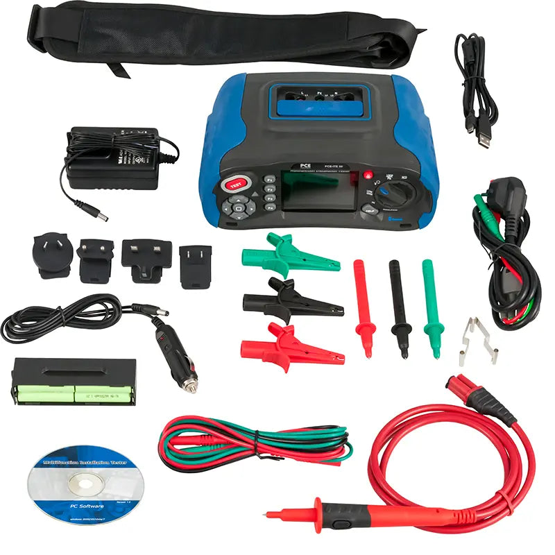 PCE-EVSE-KIT2 - Insulation Tester with 3.5" Display for EV Charging Stations