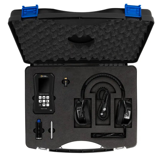PCE-VT 3750S - Handheld Vibration Meter with ISO Evaluation & Peak Measurement