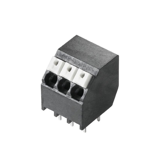 1542940000 - 3.81mm 10-Pole Black PCB Terminal, 135° Angle  (Pack of 14)