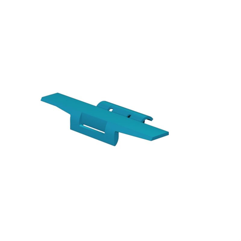 1813270000 - Blue SlimFix Clip, 30mm Height, for 1.5-2.5mm Cables  (Pack of 150)