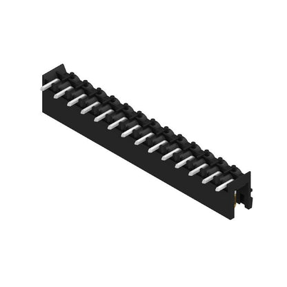 2536000000 - 5.08mm 14-Pole PCB Header Connector in Black Box  (Pack of 50)