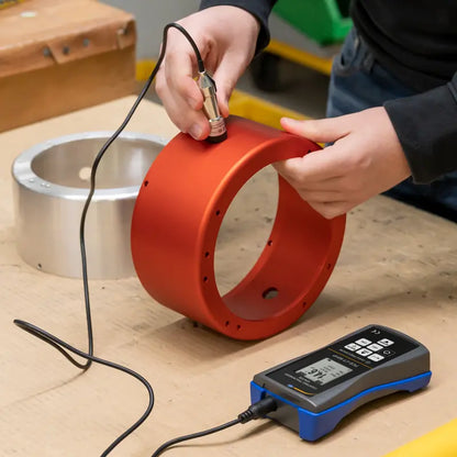 PCE-CT 80HP-FN3 - V-Groove Coating Thickness Gauge, 0-5000 µm Range