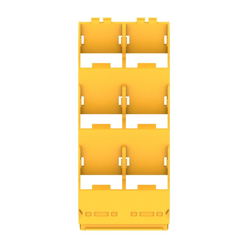 1482830000 - Traffic Yellow 45mm Side Element, OMNIMATE Housing Series  (Pack of 6)