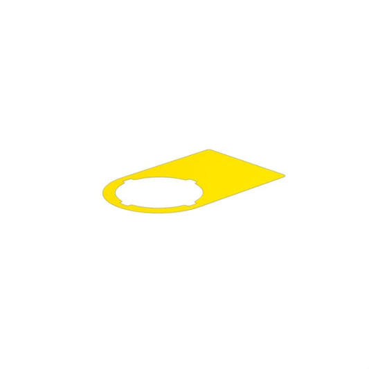 2496930000 - Yellow Self-Adhesive Marker 47.75 x 27 mm, RoHS Compliant  (Pack of 100)