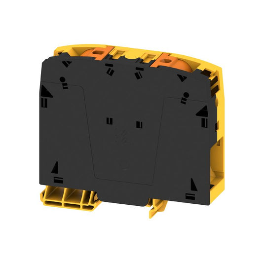 2694080000 - Black & Yellow Push-In Terminal, 95 mm², 232 A Capacity  (Pack of 5)
