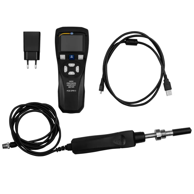 PCE-DPM 3 - Portable Hygrometer with Data Logging & USB Rechargeable