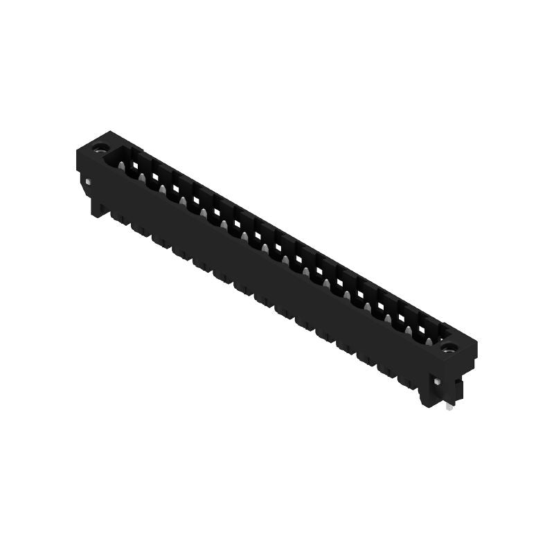 1776502001 - 5.08mm 16-Pole Male Header Connector with Solder Flange  (Pack of 18)