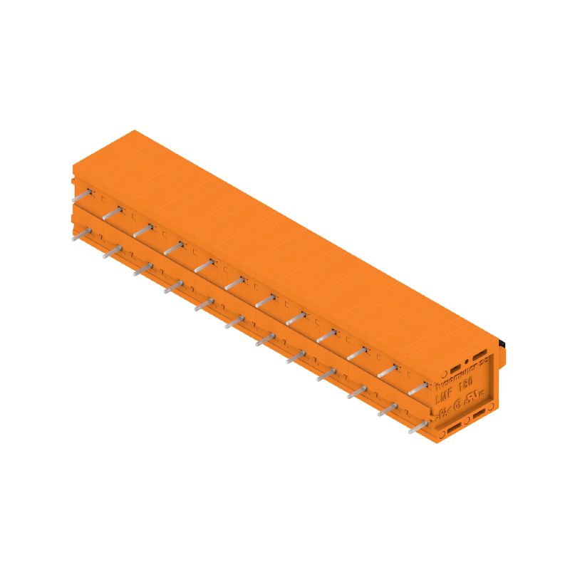 2774640000 - 7.50mm 12-Pole Orange PCB Terminals with Push-In Connection  (Pack of 15)