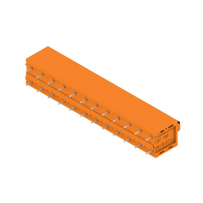 2774640000 - 7.50mm 12-Pole Orange PCB Terminals with Push-In Connection  (Pack of 15)