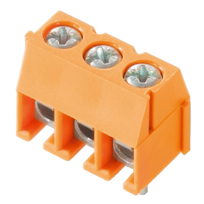1912330000 - 3.5mm 3-Pole PCB Terminal, Tinned, 90° Orientation  (Pack of 100)