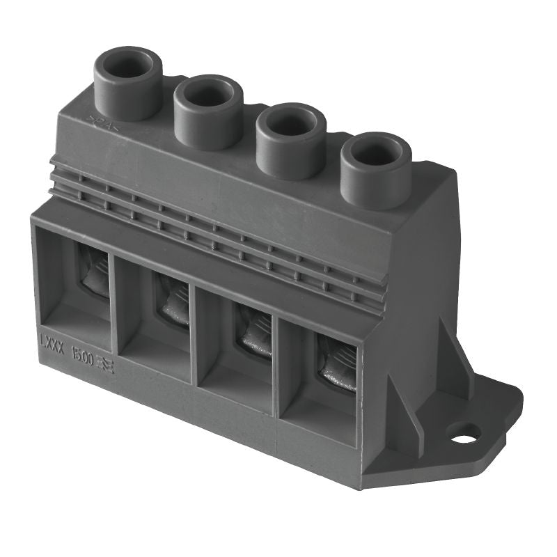 1047630000 - 15mm Black Circuit Board Terminal with 4 Poles, 90° Angle  (Pack of 10)