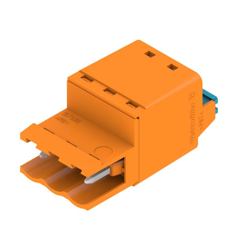 2827840000 - 5.08mm 3-Pole PCB Connector with 180-Degree Orientation  (Pack of 120)
