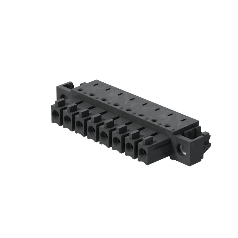 1028790000 - 8-Pole PCB Connector 3.81mm - Elbow Design for THT/THR  (Pack of 50)