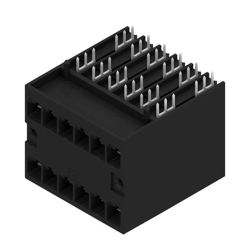 2431550000 - 7.62mm 12-Pole PCB Connector with 270° Elbow  (Pack of 21)