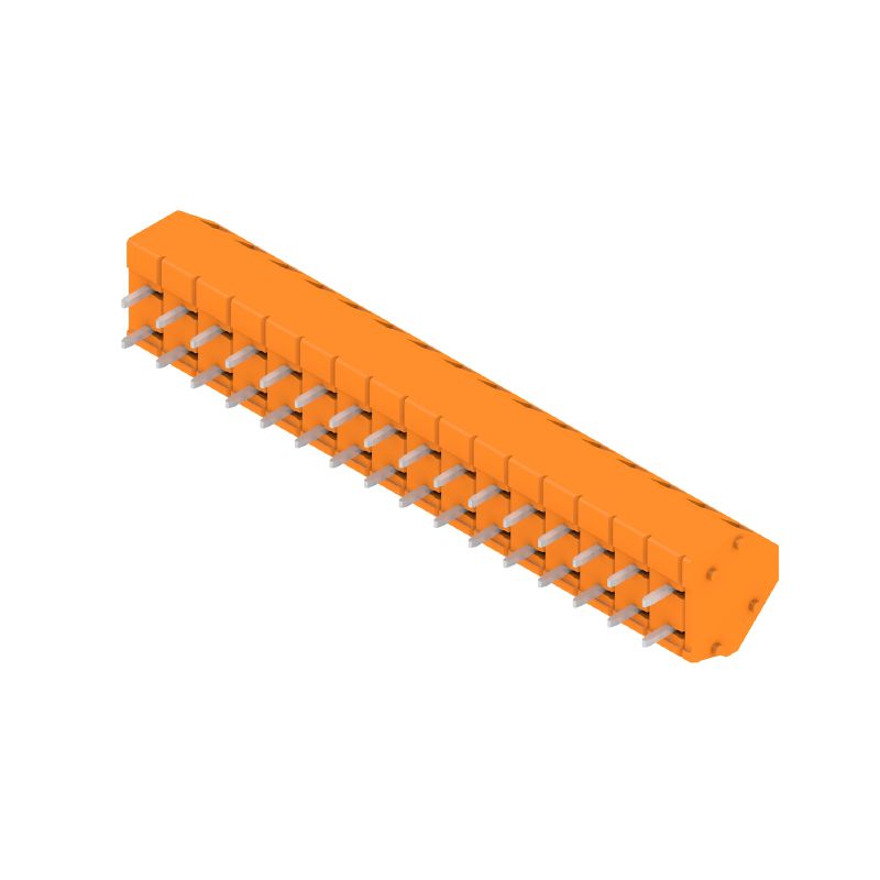 1960170000 - 5mm Pitch Circuit Board Terminal with 16 Poles at 135°  (Pack of 100)