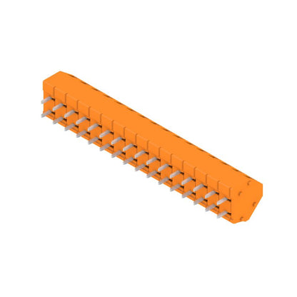 1960170000 - 5mm Pitch Circuit Board Terminal with 16 Poles at 135°  (Pack of 100)