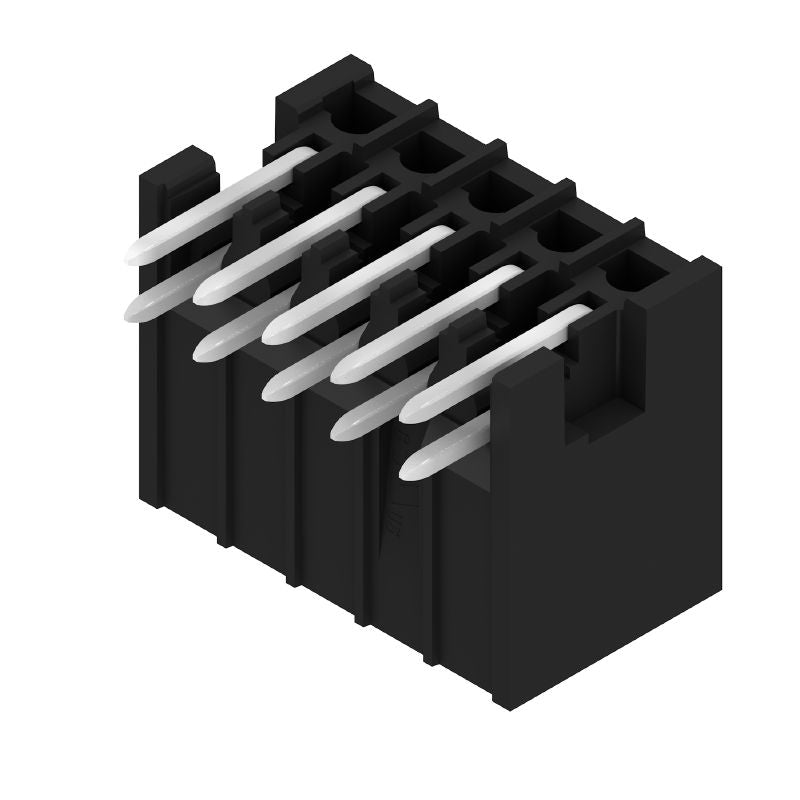1289290000 - 3.50mm Black Tinned Male Header PCB Connector, 10 Poles  (Pack of 96)