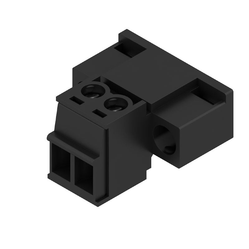 1971290000 - 3.81mm Male PCB Connector, 2-Pole 180° Angled Design  (Pack of 50)