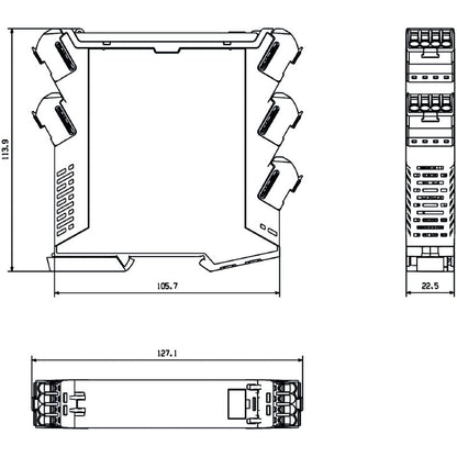 2456840000 - Signal Monitoring Device with Relay Outputs for Current & Voltage