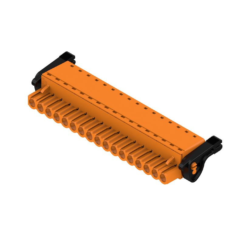 1014540000 - 17-Pole BLF 5.08HC Female PCB Connector, 180° Push-In  (Pack of 18)