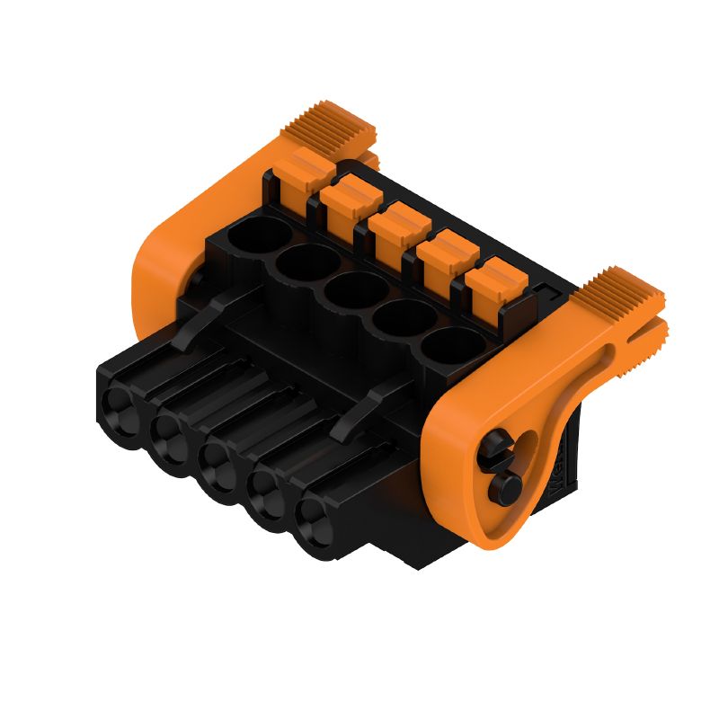 1980010000 - 5-Pole 90° PCB Female Plug Connector, 5mm Pitch  (Pack of 48)