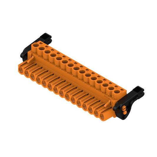 1956240000 - 5.00mm Female PCB Connector, 15 Poles, 180° Angle  (Pack of 18)