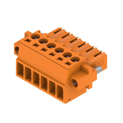 1606680000 - 3.5mm Female Plug PCB Connector with 6 Poles, 180-Degree Clamp  (Pack of 66)
