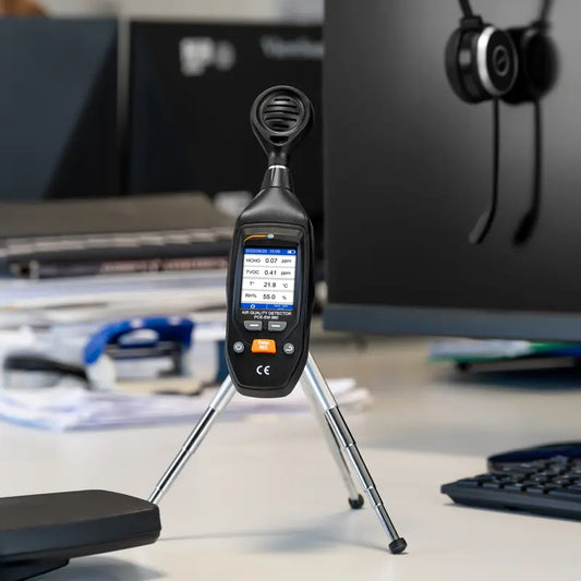 PCE-EM 880 - Multifunctional Thermometer for HCHO, TVOC & Humidity Tracking