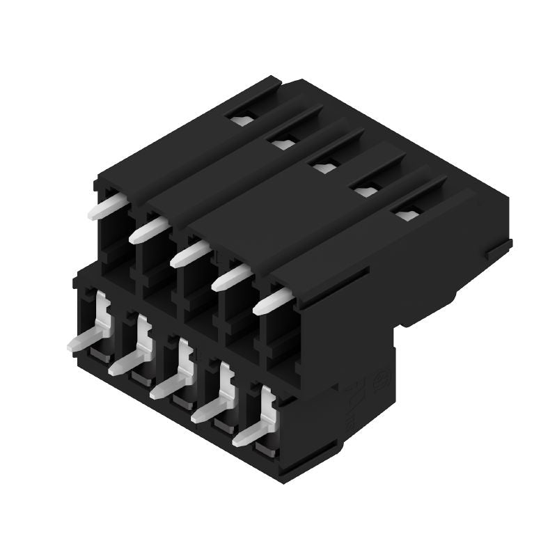 1769110000 - 5.08mm PCB Terminal, 10 Poles, 90° Angle, Black Body  (Pack of 44)